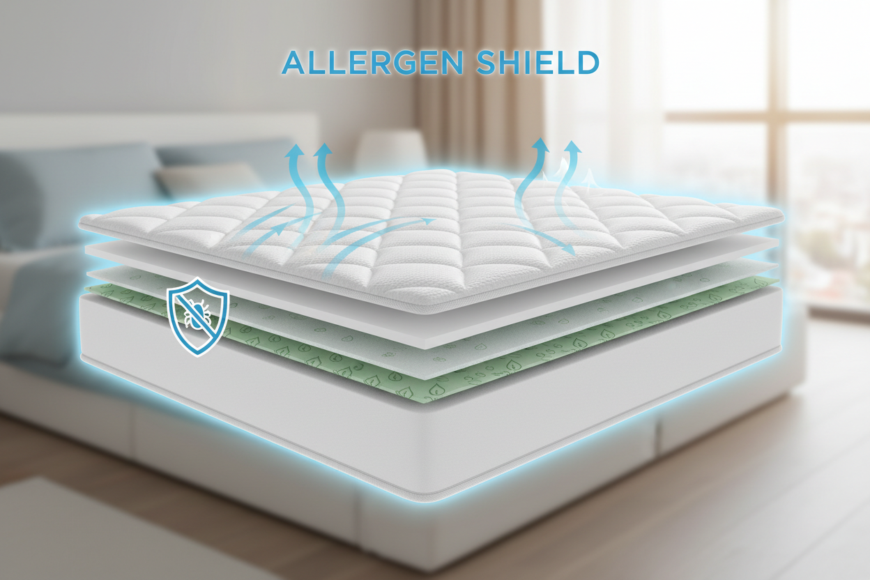 How to Choose a Mattress for Allergies, Asthma, and Sensitive Sleepers