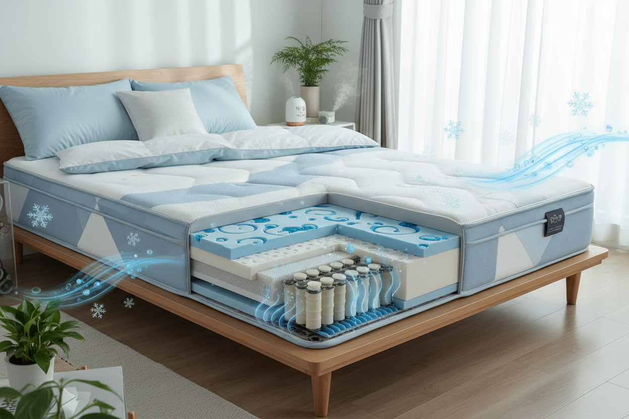 How to Sleep Cooler at Night: Choosing the Right Mattress for Hot Sleepers