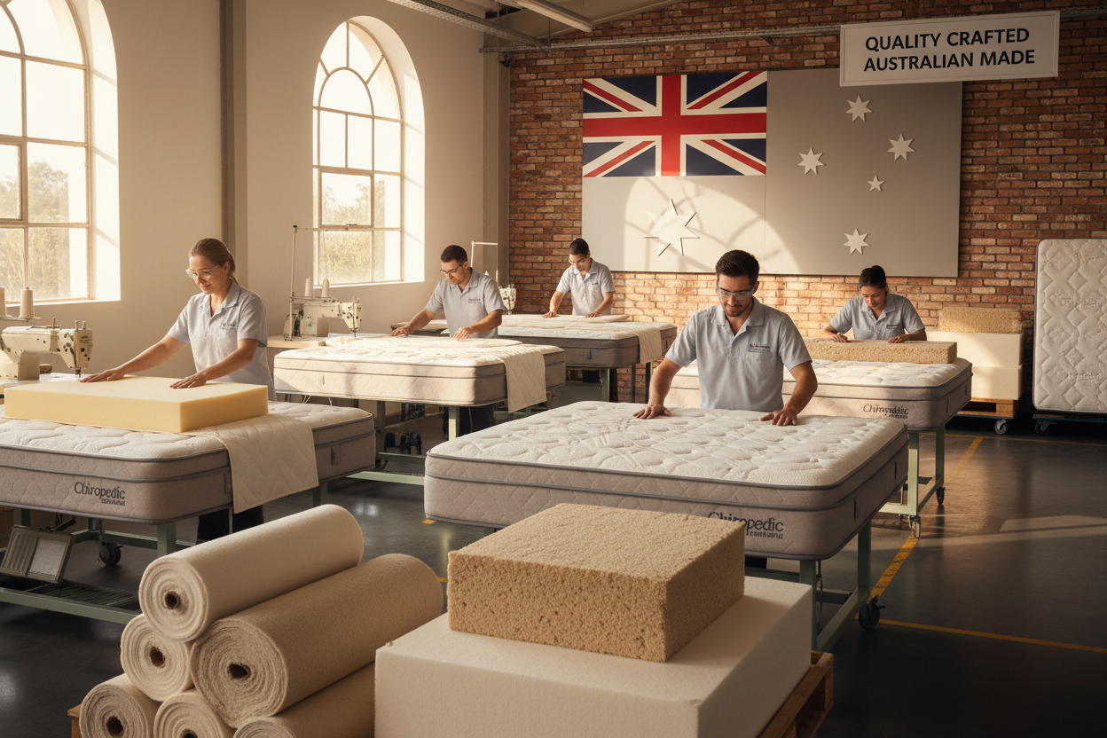 Why Buy Australian-Made Factory-Direct: The Chiropedic Manufacturing Story